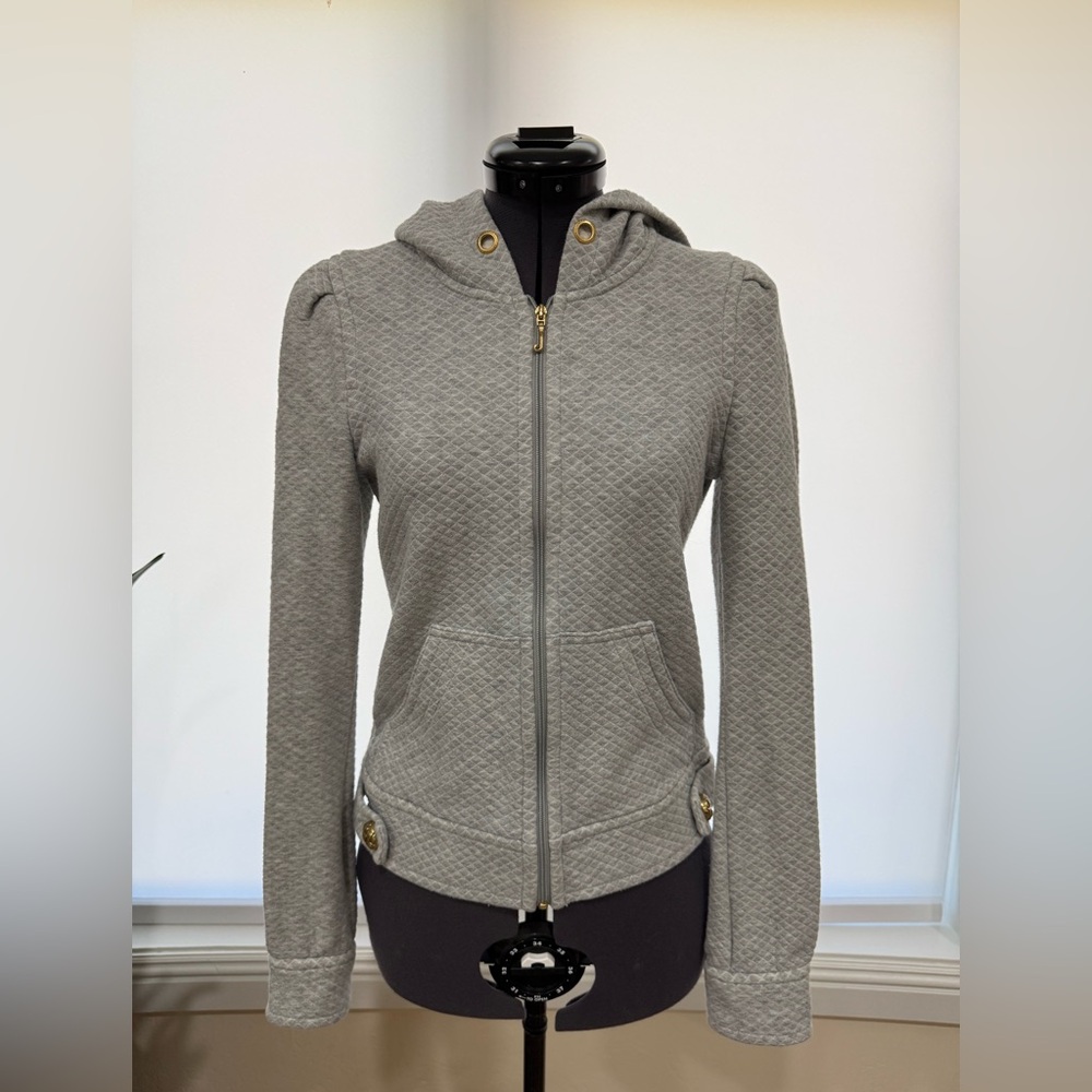 Juicy Couture Gray Quilted Jacket